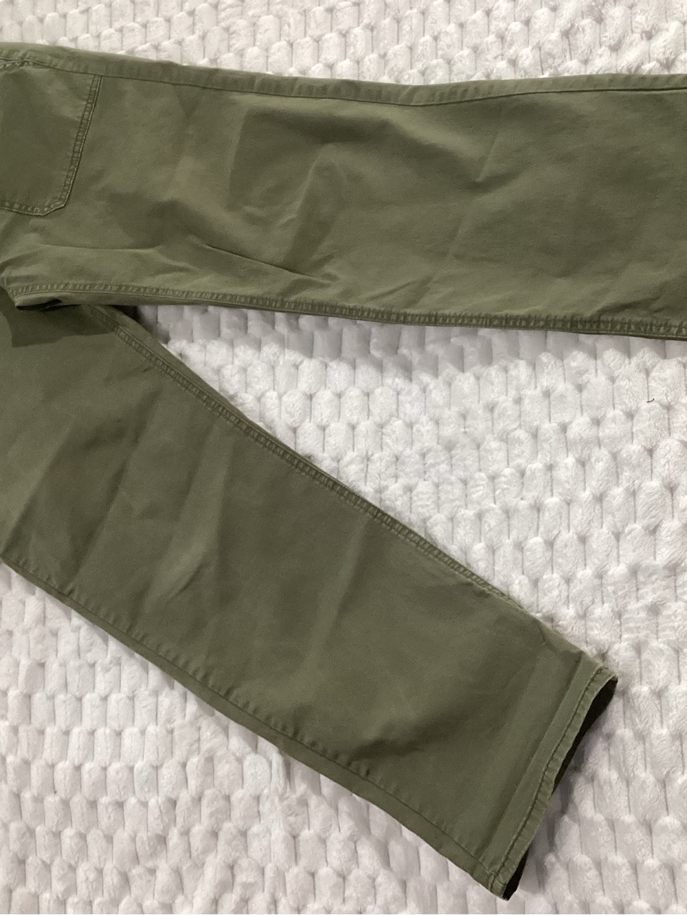 Banana Republic Olive Straight-Leg Utility Chinos size 8 #40 - Picture 8 of 8